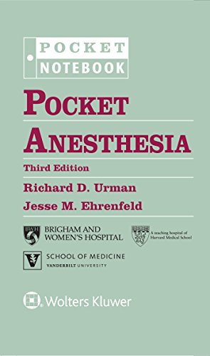 Book Cover Pocket Anesthesia (Pocket Notebook Series)