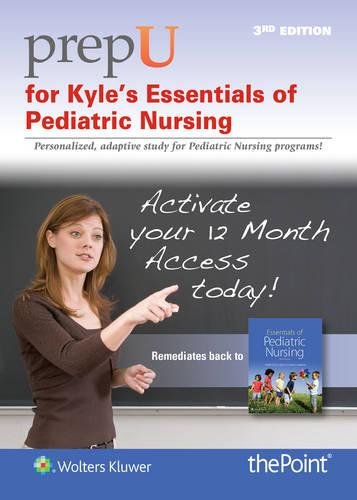 Book Cover PrepU for Kyle's Essentials of Pediatric Nursing