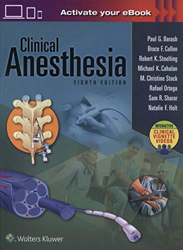 Book Cover Clinical Anesthesia, 8e: Print + Ebook with Multimedia