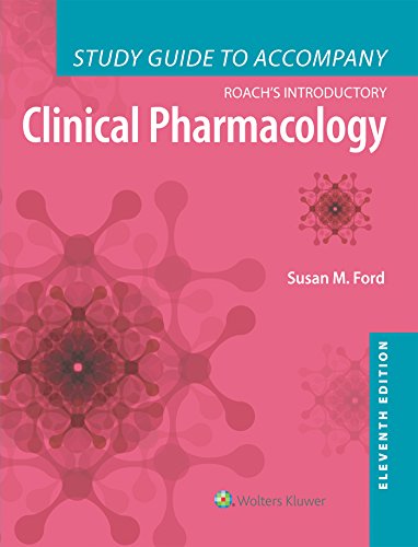 Book Cover Study Guide to Accompany Roach's Introductory Clinical Pharmacology