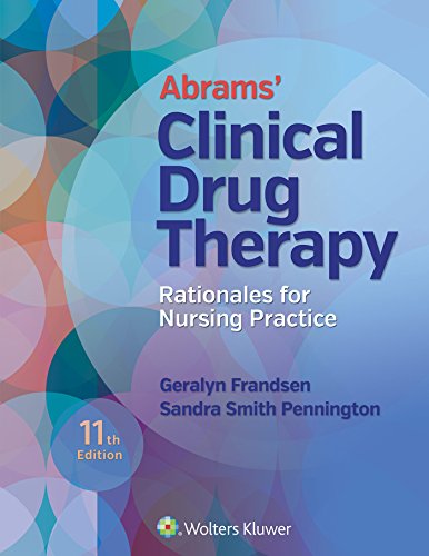 Book Cover Abrams' Clinical Drug Therapy: Rationales for Nursing Practice