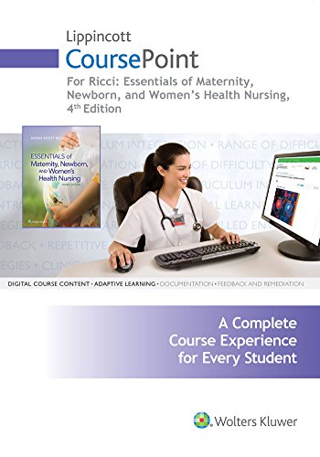 Book Cover Lippincott CoursePoint for Ricci: Essentials of Maternity, Newborn, and Women's Health Nursing