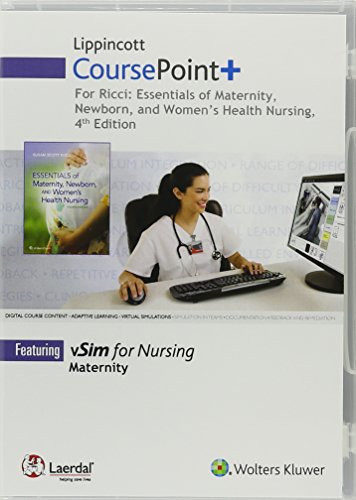 Book Cover Lippincott CoursePoint+ for Ricci: Essentials of Maternity, Newborn, and Women's Health Nursing