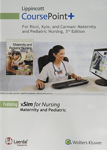 Book Cover Lippincott CoursePoint+ for Ricci, Kyle & Carman: Maternity and Pediatric Nursing