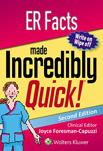 Book Cover ER Facts Made Incredibly Quick (Incredibly Easy! SeriesÂ®)