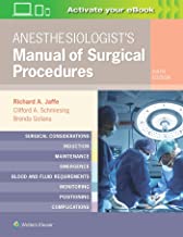 Book Cover Anesthesiologist's Manual of Surgical Procedures