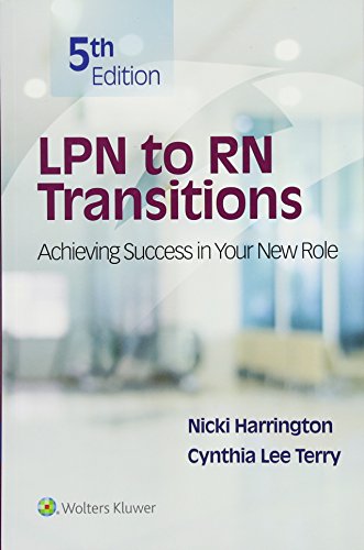 Book Cover LPN to RN Transitions: Achieving Success in your New Role
