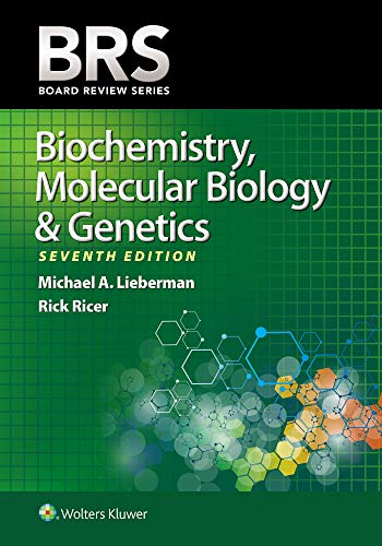 Book Cover BRS Biochemistry, Molecular Biology, and Genetics (Board Review Series)