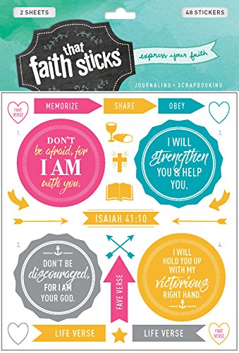 Book Cover Isaiah 41:10 (Faith That Sticks Stickers)