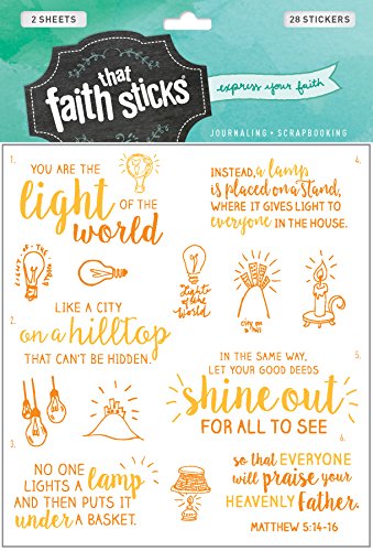 Book Cover Matthew 5:14-16 (Faith That Sticks Stickers)