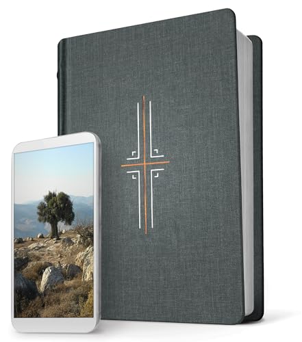 Book Cover Tyndale NLT Filament Bible (Hardcover Cloth, Gray): Premium Bible with Access to Filament Bible App, Mobile Access to Study Notes, Devotionals, Video and More