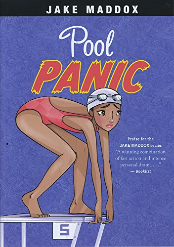 Book Cover Pool Panic (Jake Maddox Girl Sports Stories)