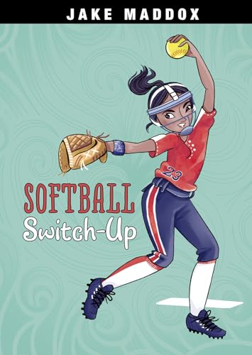 Book Cover Softball Switch-Up (Jake Maddox Girl Sports Stories)