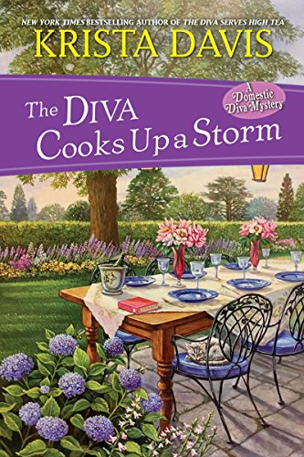 Book Cover The Diva Cooks Up a Storm (A Domestic Diva Mystery)