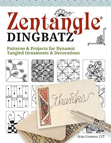 Book Cover Zentangle(R) Dingbatz: Patterns & Projects for Dynamic Tangled Ornaments & Decorations (Design Originals) Learn How to Construct Fun Embellishments for Hand Lettering, Scrapbooking, & Art Journaling