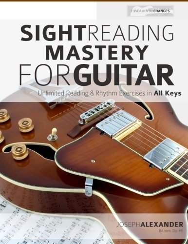 Book Cover Sight Reading Mastery for Guitar (Sight Reading for Modern Instruments) (Volume 1)