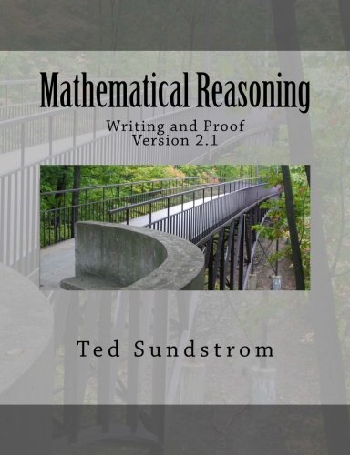 Book Cover Mathematical Reasoning: Writing and Proof Version 2.1