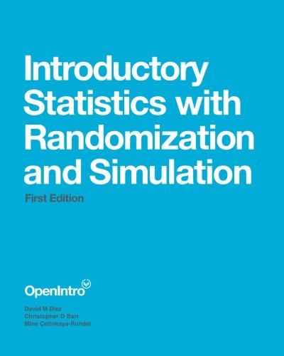 Book Cover Introductory Statistics with Randomization and Simulation