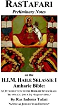 Book Cover Rastafari Notes & H.I.M. Haile Selassie Amharic Bible