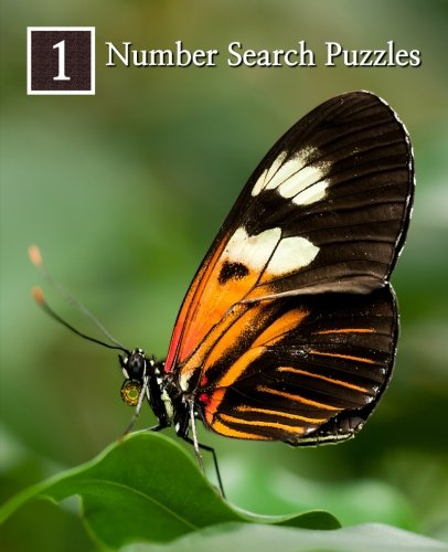 Number Search Puzzles 1: 100 Elegant Puzzles in Large Print (Volume 1)
