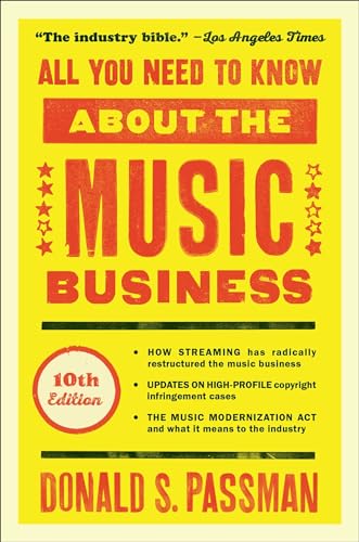 Book Cover All You Need to Know About the Music Business: 10th Edition