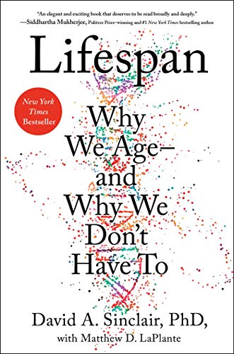 Book Cover Lifespan: Why We Ageâ€•and Why We Don't Have To