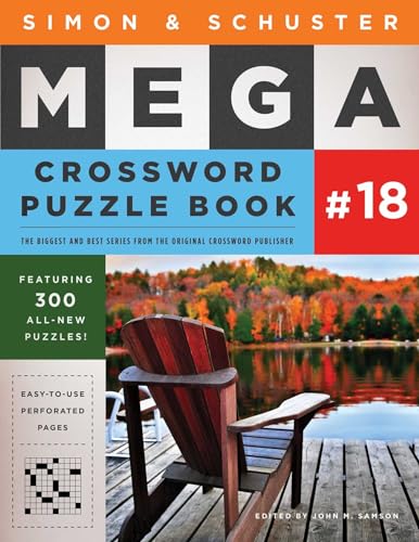Book Cover Simon & Schuster Mega Crossword Puzzle Book #18 (18) (S&S Mega Crossword Puzzles)