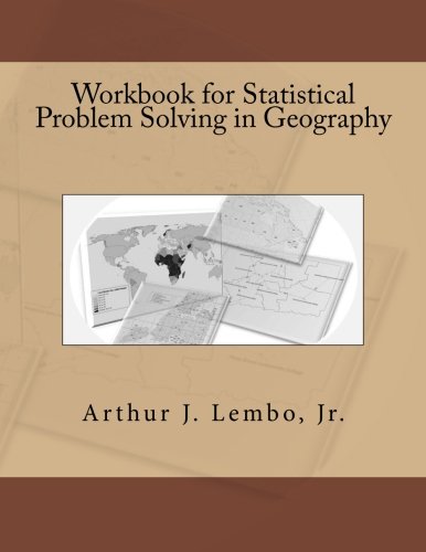 Book Cover Workbook for Statistical Problem Solving in Geography