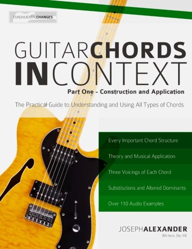 Book Cover Guitar Chords in Context Part One: Construction and Application (Volume 1)