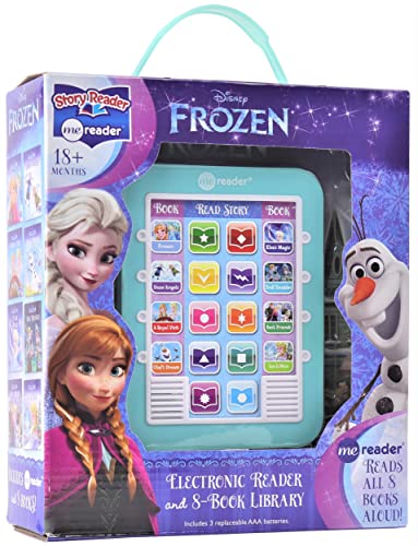 Book Cover Disney Frozen Elsa, Anna, Olaf, and More! - Me Reader Electronic Reader and 8-Sound Book Library - PI Kids
