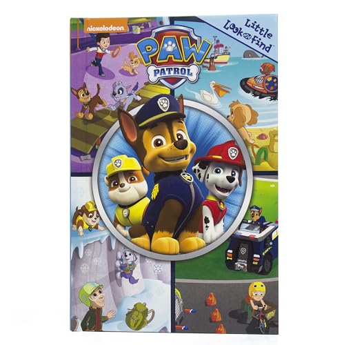 Book Cover Nickelodeon Paw Patrol Chase, Skye, Marshall, and More! - Little Look and Find Activity Book - PI Kids