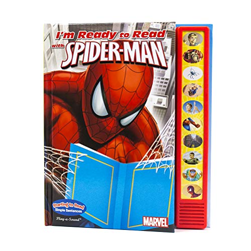 Book Cover Marvel - Spider-man I'm Ready to Read Sound Book - PI Kids