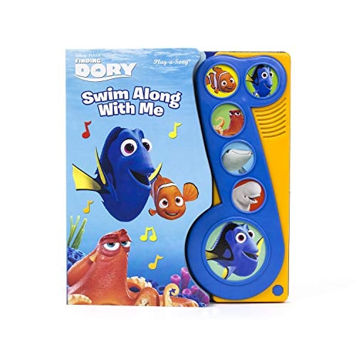 Book Cover Disney Pixar - Finding Dory Swim Along With Me - Play-a-Song - PI Kids