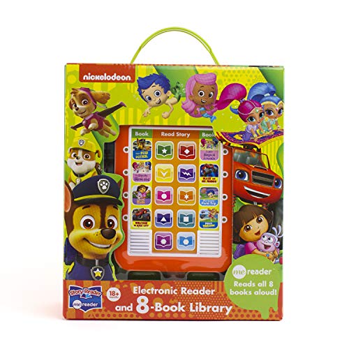 Book Cover Nick Jr. - Paw Patrol, Bubble Guppies, and more! Me Reader Electronic Reader 8-Book Library - PI Kids