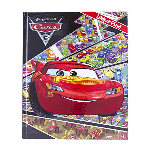 Book Cover Disney Pixar - Cars 3 Look and Find Activity Book - PI Kids
