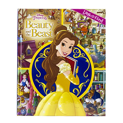 Book Cover Disney Princess - Beauty and the Beast Look and Find Activity Book - PI Kids