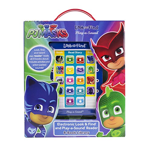 Book Cover PJ Masks Catboy, Owlette, Gekko and More! - Me Reader Electronic Reader and 8 Sound Book Library - PI Kids