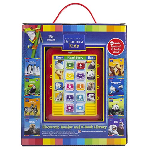 Book Cover Encyclopedia Britannica Kids - Me Reader Electronic Reader and 8 Sound Book Library - Animals and Space- PI Kids