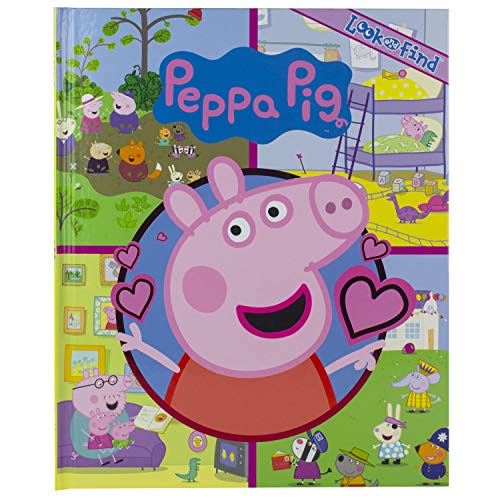 Book Cover Peppa Pig Look and Find Activity Book - PI Kids
