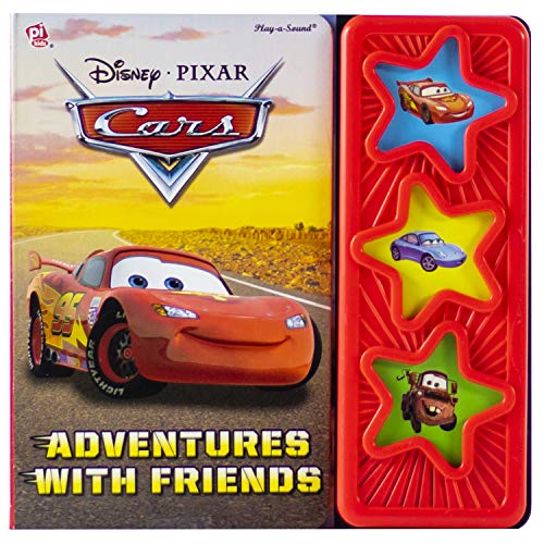 Book Cover Disney Pixar Cars - Adventures with Friends Sound Book - PI Kids