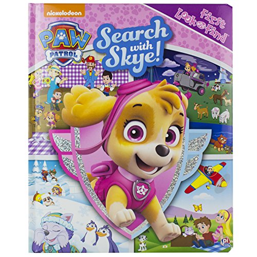 Book Cover Nickelodeon Paw Patrol - Search with Skye First Look and Find Activity Book - PI Kids