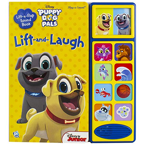 Book Cover Puppy Dog Pals Lift-and-Laugh: Lift-A-Flap Sound Book (Play-A-Sound)