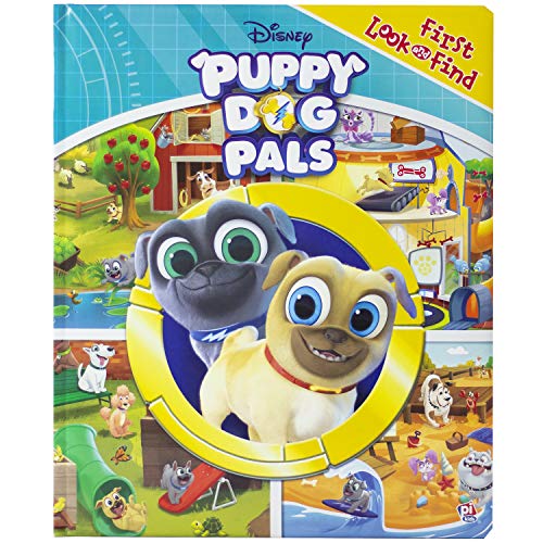 Book Cover Disney Puppy Dog Pals with Bingo and Rolly - First Look and Find Activity Book - PI Kids