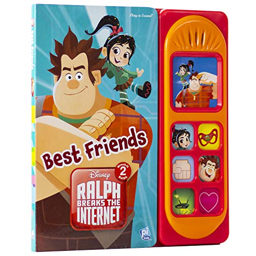 Book Cover Disney - Wreck-It Ralph 2: Ralph Breaks the Internet - Best Friends Sound Book - PI Kids