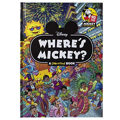 Book Cover Disney - Where's Mickey Mouse - A Look and Find Book Activity Book - PI Kids