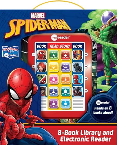 Book Cover Marvel - Spider-man Me Reader Electronic Reader and 8 Sound Book Library - PI Kids