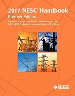 Book Cover 2017 National Electrical Safety code (NESC) Handbook, Premier Edition