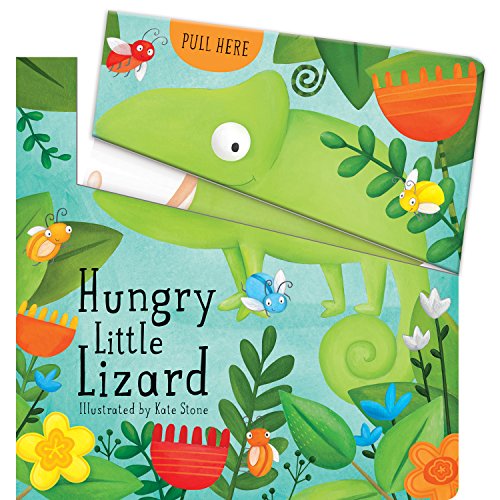 Book Cover Bendon 21126 Piggy Toes Press Hungry Little Lizard Peek & Counting Book