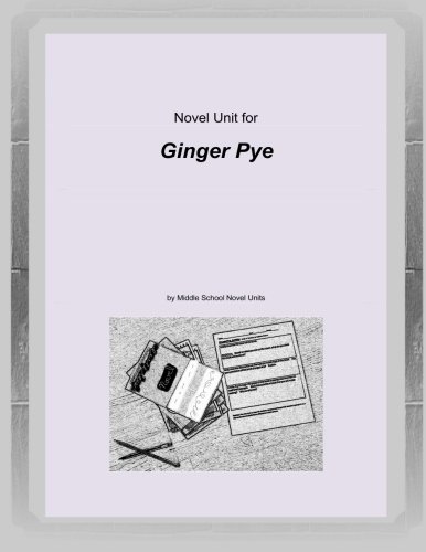 Novel Unit for Ginger Pye