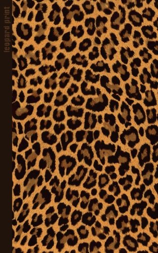 Leopard Print: Gifts / Gift / Presents ( Leopard Skin / Fur - Ruled Notebook ) [ Animal Print Stationery / Accessories ] (Contemporary Design)